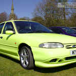 Citrine Yellow Ford Mondeo M77RJS