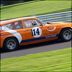 Orange 1971 Reliant Scimitar SE5 GTE - Car 114  Matthew Sanders