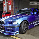 Blue BMW E36 M3