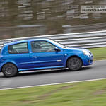 Blue Renault Clio HJ04ZZN