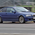 Blue BMW E46 Coupe Y443OET