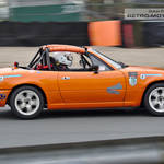 Orange Mazda MX5