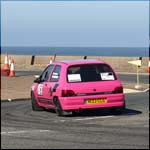 Car 18 - S Quigley and T Martin - Pink Renault Clio H133CLG