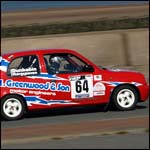 Car 64 - D Dunbabin and P Hargreaves - Red Nissan Micra N523EPP
