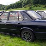 Black BMW E28 5-Series