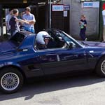 Blue Fiat X1/9