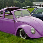Lilac VW Beetle Targa Top
