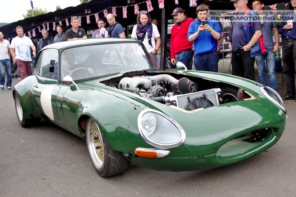 Jaguar E-Type with Rotary 20B engine - Pipey McGraw