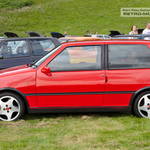 Red Fiat Uno Turbo