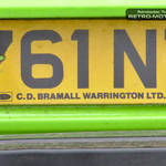 C D Bramall of Warrington Number Plate