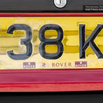 DSG Rover Number Plate