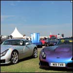 TVR Sagaris at the Silverstone Classic 2013