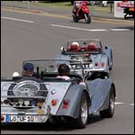 Morgan +8s at the Silverstone Classic 2013