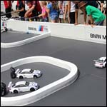 BMW M Radio Controlled race cars at the Silverstone Classic 2013