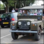 Land Rover TAH519 at the Silverstone Classic 2013