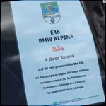 BMW E46 Alpina B3 S FJ03VVG at the Silverstone Classic 2013