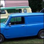 Blue Austin Mini Van