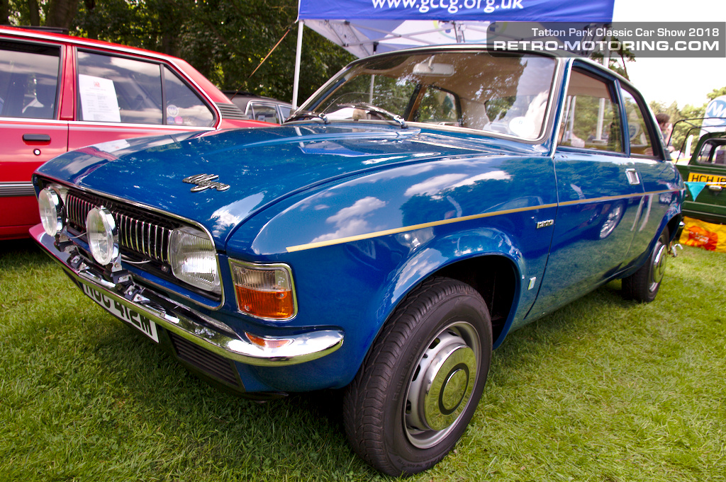 Teal Blue 1973 Austin Allegro NJC412M