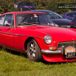 Red MG MGB ARY913K