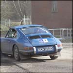 Blue 1966 Porsche 911 UCA658D