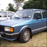 Blue VW Jetta Mk1 GL A197JDV