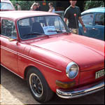 Red VW Type 3 Squareback TGX207M