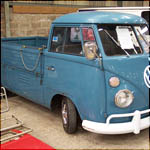 Blue VW Type 2 