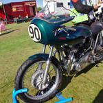 Ex-Army Triumph motorcycle