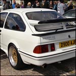 White Ford Sierra RS Cosworth D900AJF