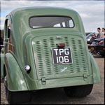 Green Ford Anglia TPG106