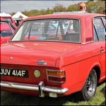 Red Ford Cortina Mk2 1600E UUV414F