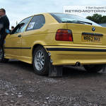 Yellow BMW E36 Compact M862MHX