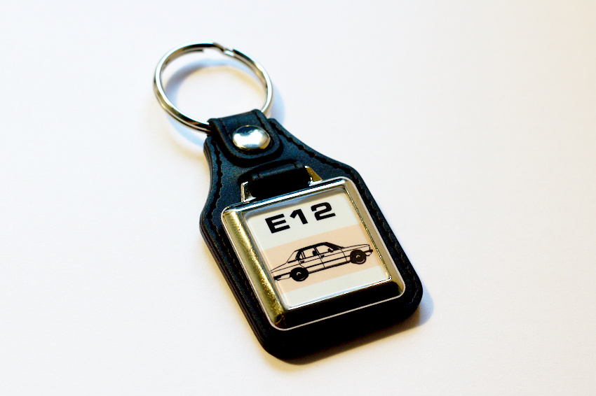 BMW E12 5-Series Keyring for sale at Retro-Motoring