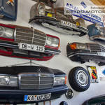 Mercedes Benz front end wall display