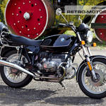 Classic BMW Boxer Motorcycle