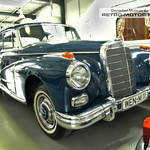 Blue 1961 Mercedes Benz 300 D