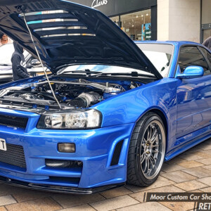S22GTT Blue Nissan Skyline R34