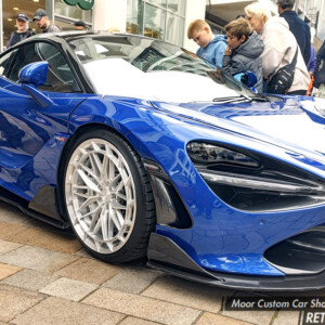 Blue McLaren 720S