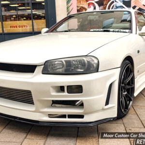 X638SCY White Nissan Skyline R34