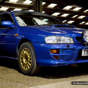 T925PUK Blue Subaru Impreza