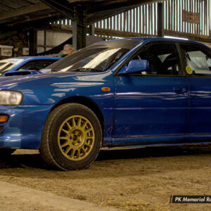 T925PUK Blue Subaru Impreza