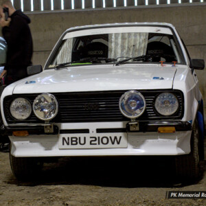 NBU210W White Ford Escort Mk2 - 8 Carwyn Evans / Aled Pennant