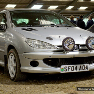 SF04AOA Silver Peugeot 206 GTI - 43 Lee Evans / Steffan Thomas