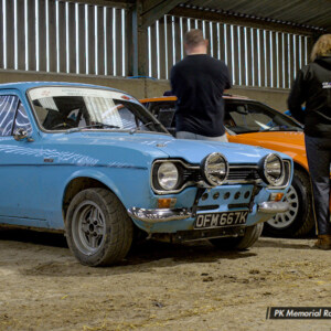 OFM667K Blue Ford Escort Mk1 - 24 Ger PK / Llion Williams