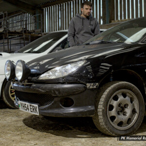 YH54ERK Black Peugeot 206 - 28 Tomos Roberts