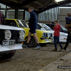 CPT830W White Ford Escort Mk2 - 35 Dafydd Iwan Jones / Roger Evans