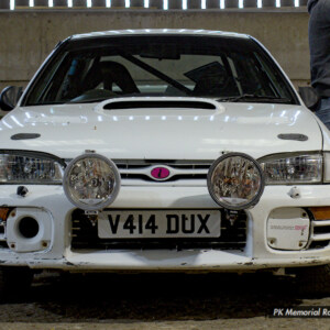 V414DUX White Subaru Impreza - 29 Al Gwilliam / Catrin Price