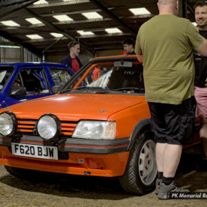 F620BJW Red Peugeot 205 GTI - 58 Brynmor Pierce / Matt Outhwaite
