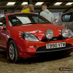 T990VTW Red Ford Puma - 75 Owain Jones / Simon Jones
