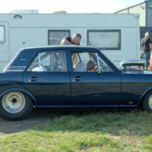 PYF704F Blue Ford Cortina Mk2 7800cc - SW1967 Julie Simmons